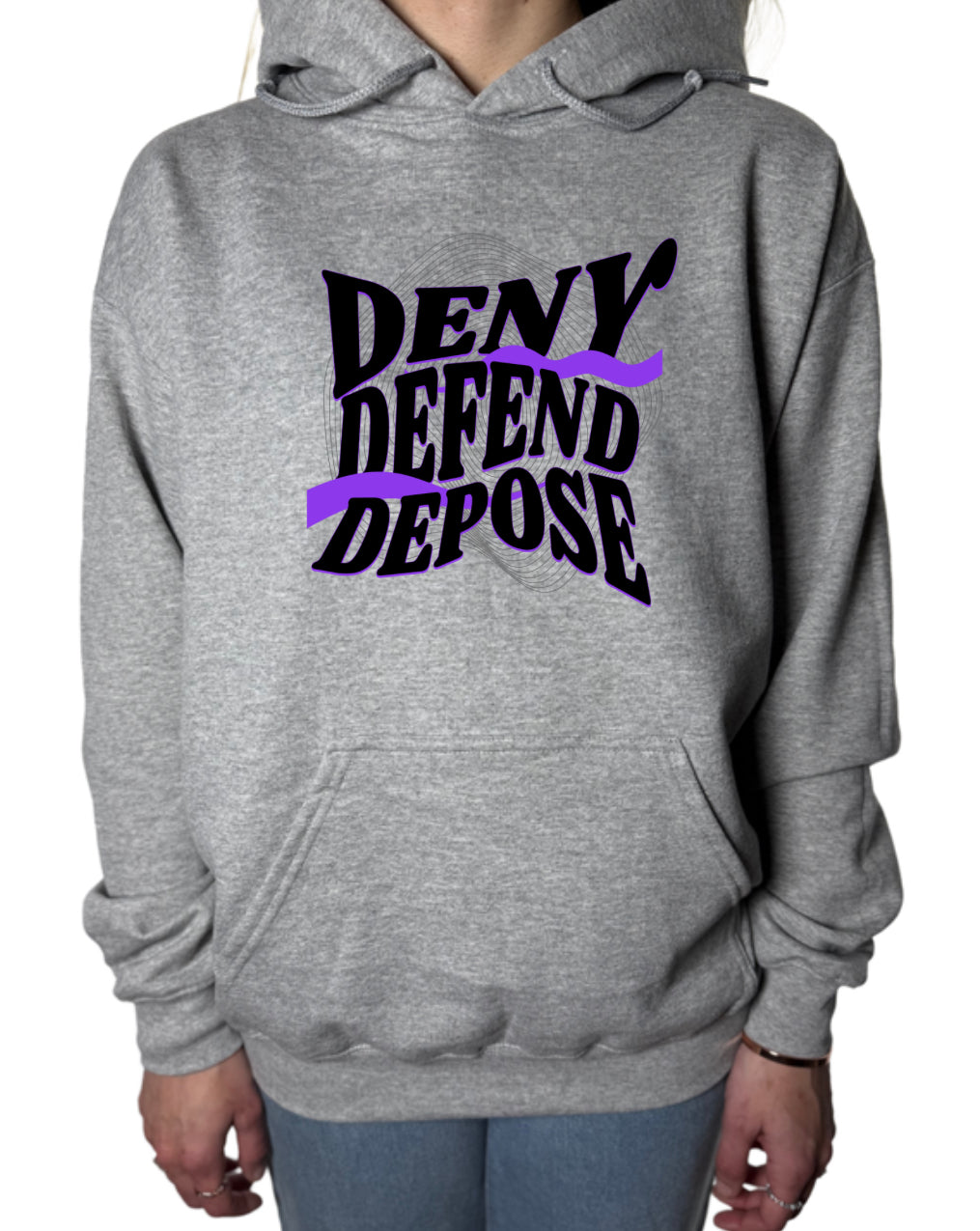 Deny Denfend Depose Gildan Tops
