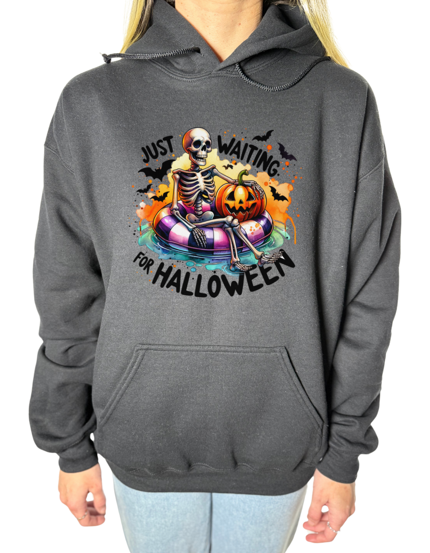 Just Waiting For Halloween Gildan Tops