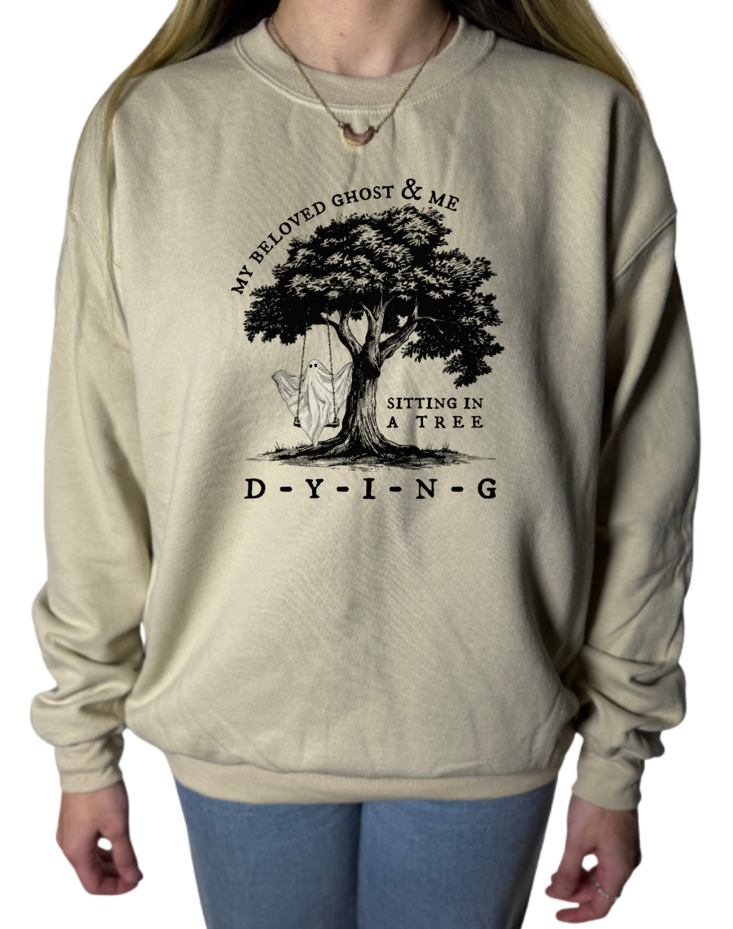 My Beloved Ghost And Me Gildan Tops