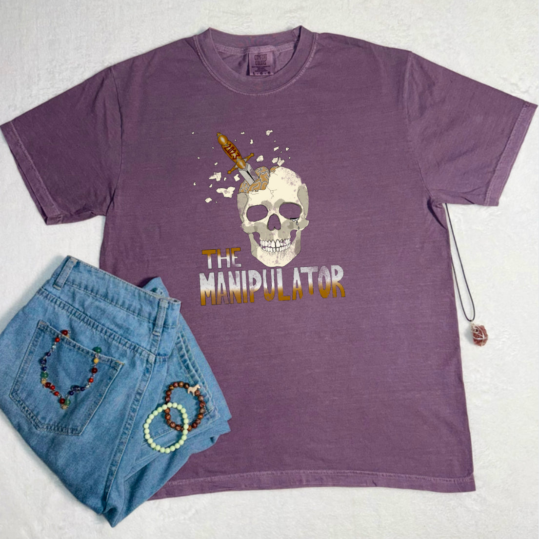 Officially Licensed Brea Lamb: The Manipulator World Tour Comfort Colors Band Tee