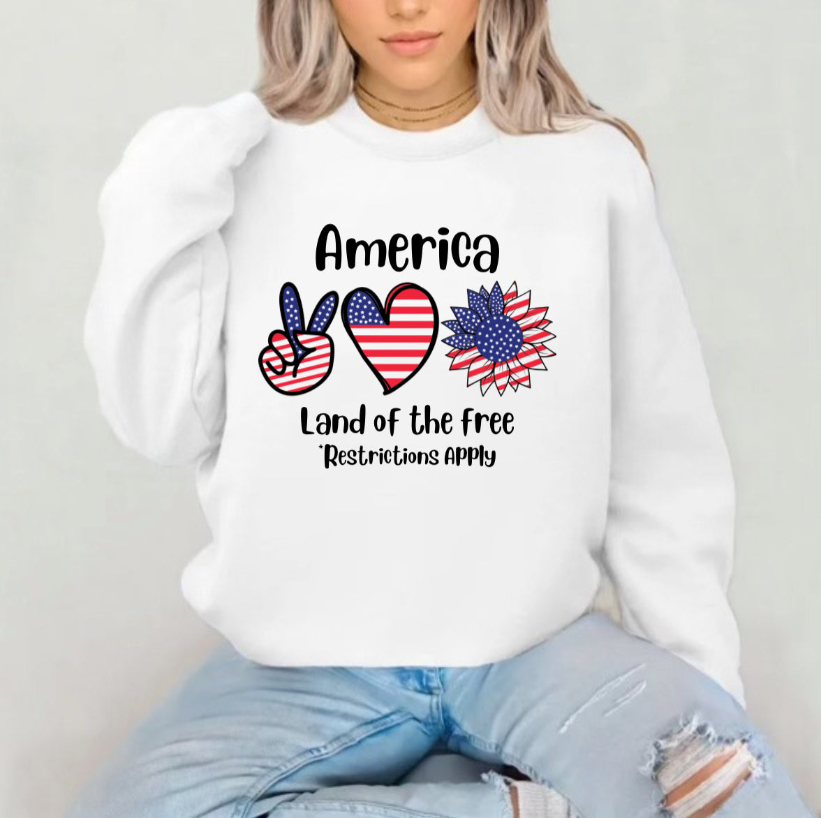 Restrictions Apply Sublimation Gildan Top