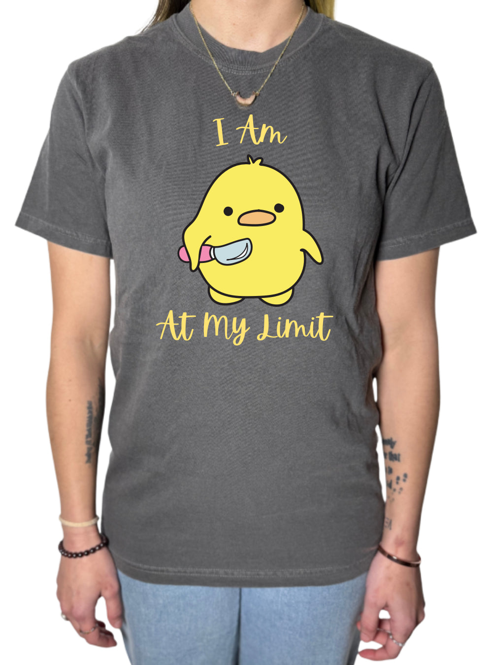 At My Limit Comfort Colors Tee