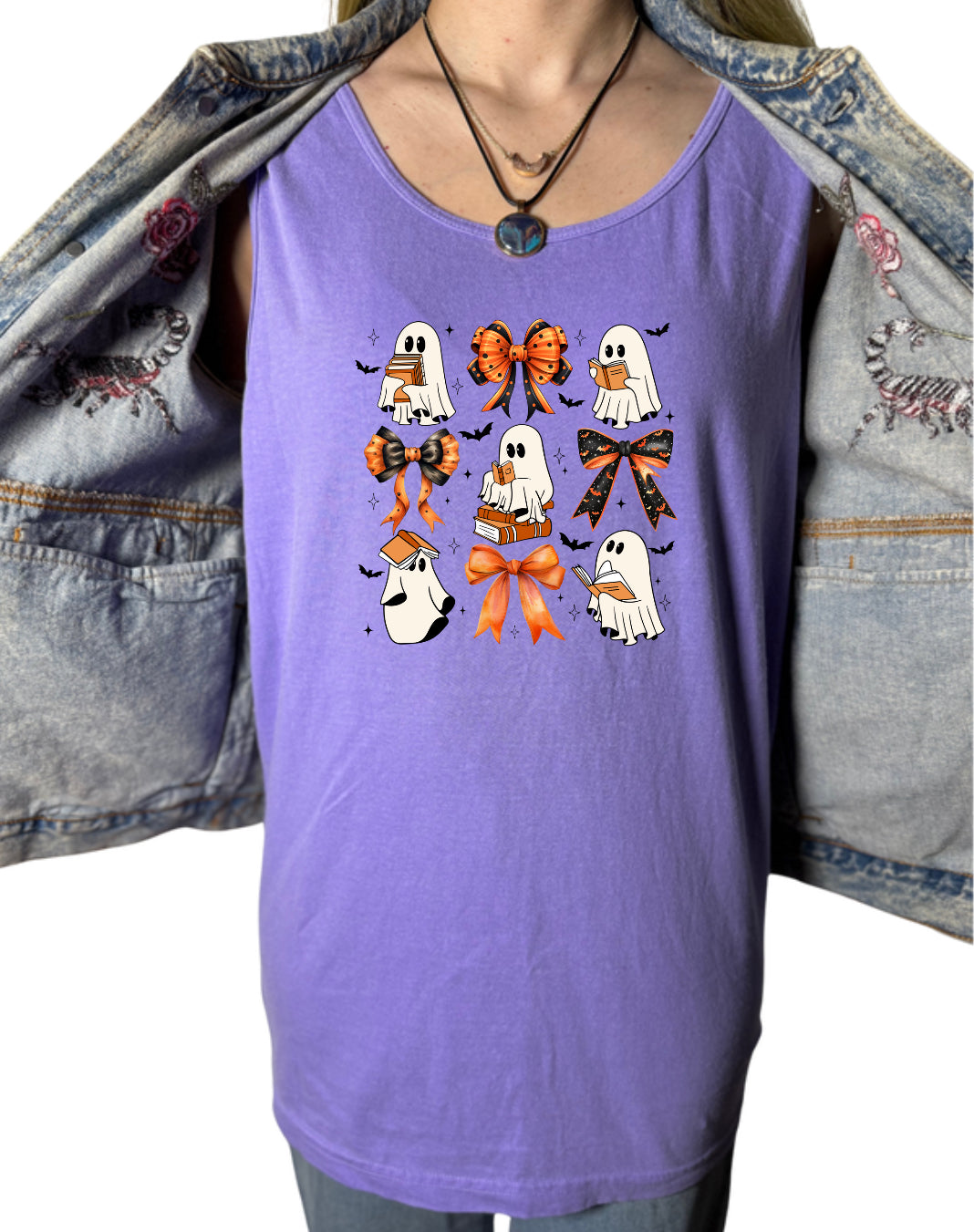 Ghosts and Books Tank