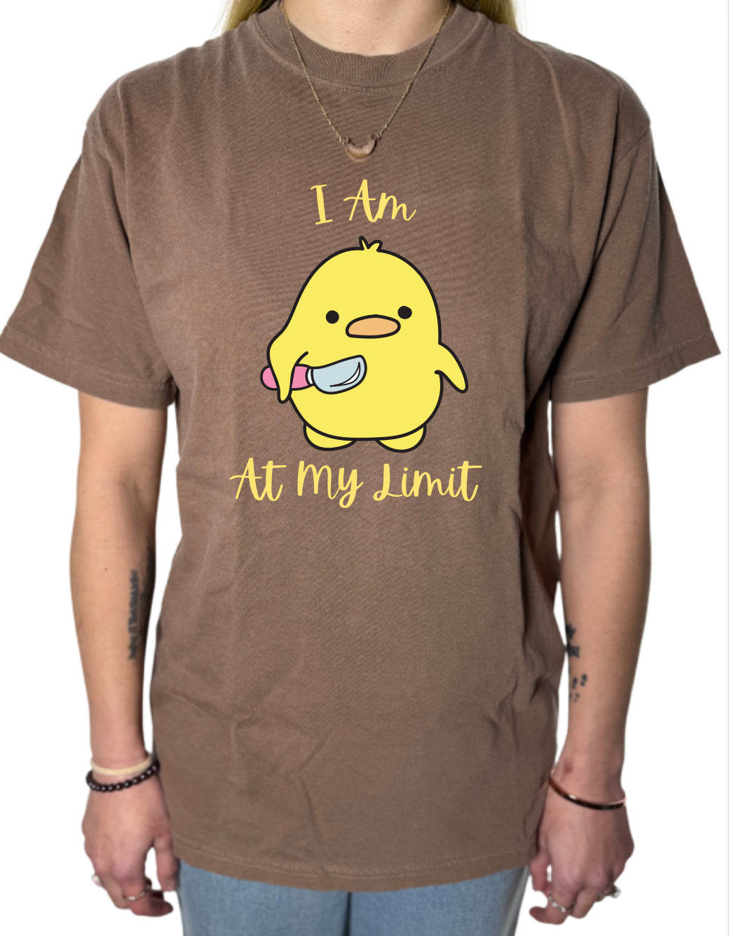 At My Limit Comfort Colors Tee