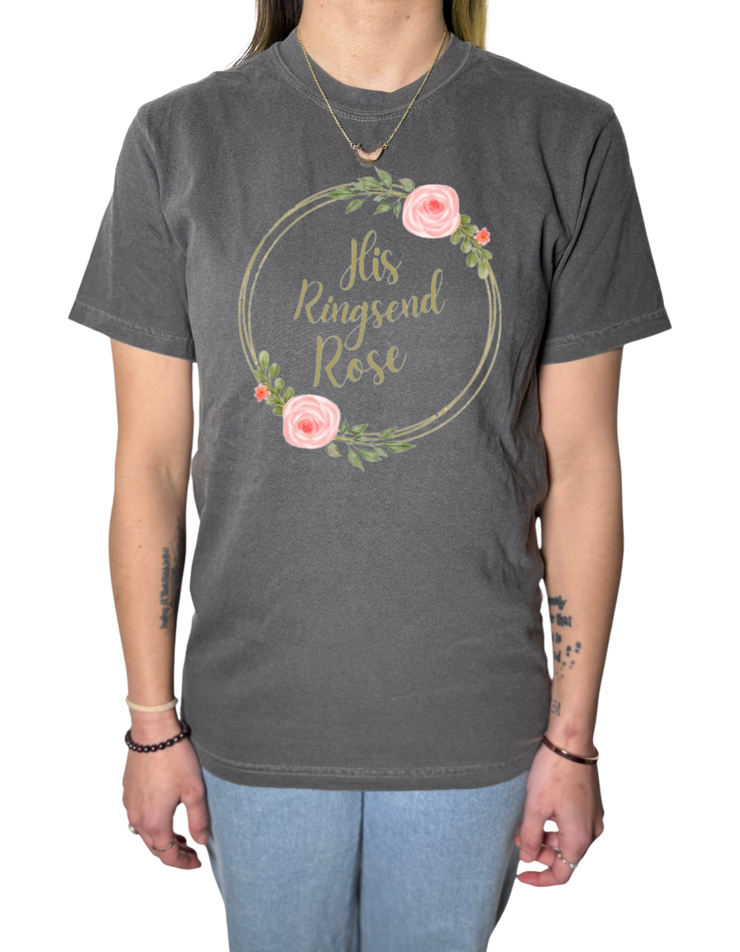 Officially Licensed L Ballew: His Ringsend Rose Comfort Colors Tee