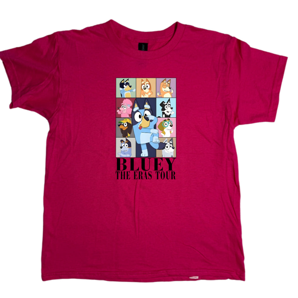 Blue Dog Tour Youth Gildan Tops