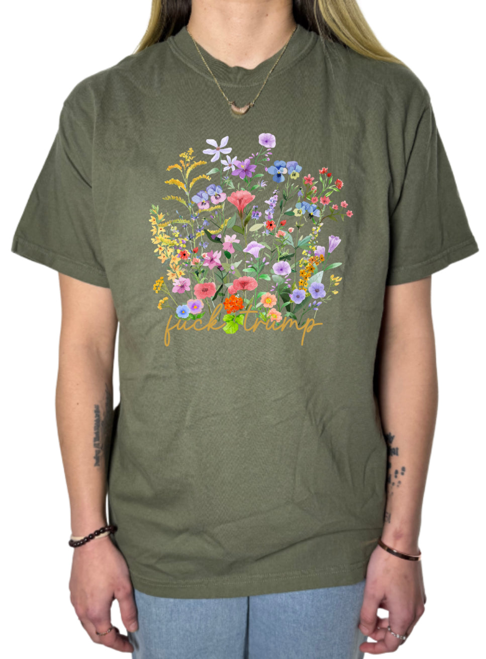 Subtle F Trump Comfort Colors Tee