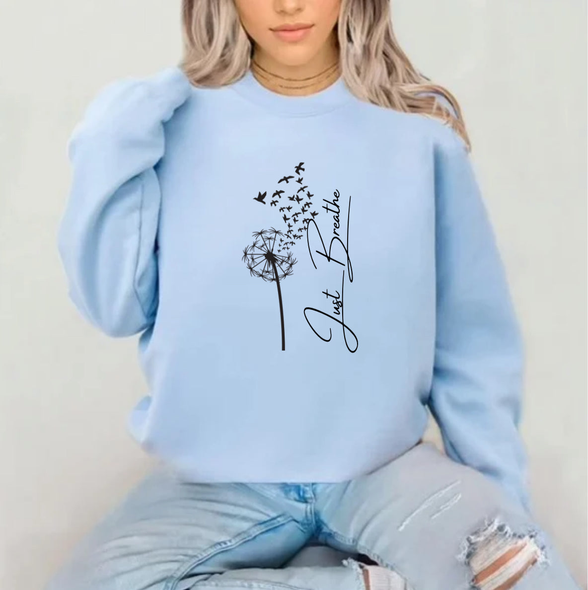 Just Breathe Sublimation Gildan Top