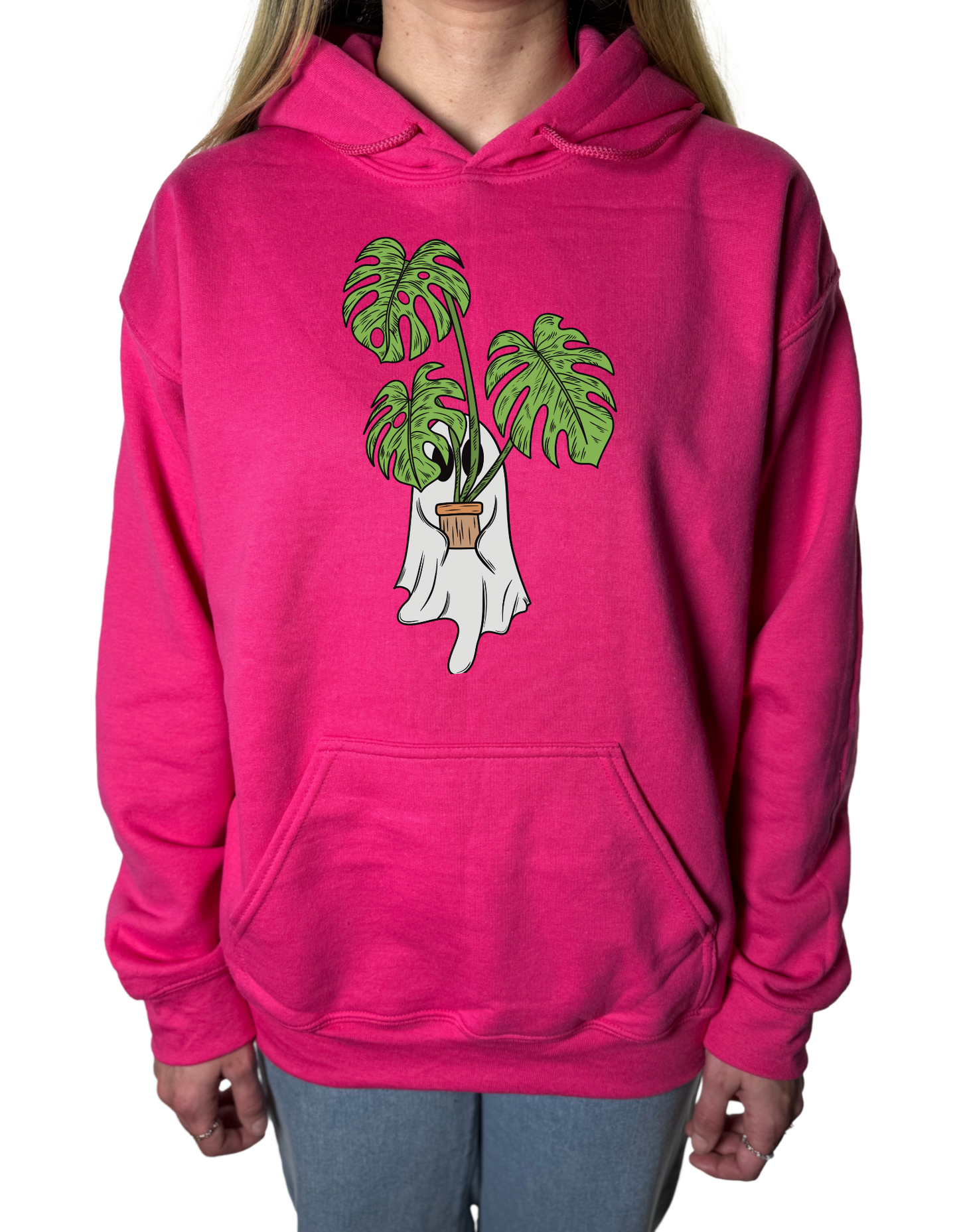 Monstera Ghostie Gildan Tops