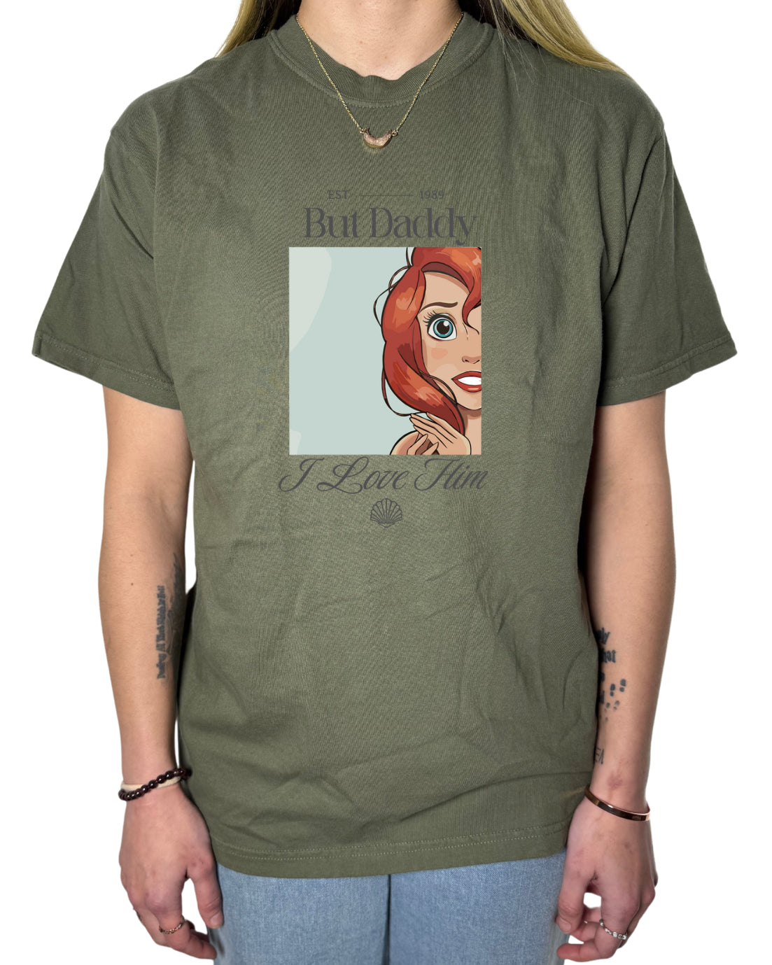 I Love Him Comfort Colors Tee