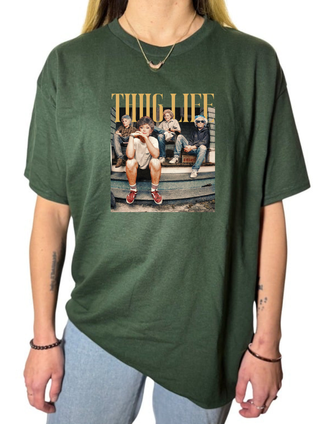 Thug Life GG Gildan Tops