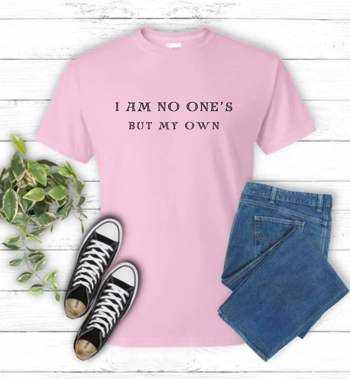 Officially Licensed Brea Lamb: I Am No One’s Sublimation Gildan Tops