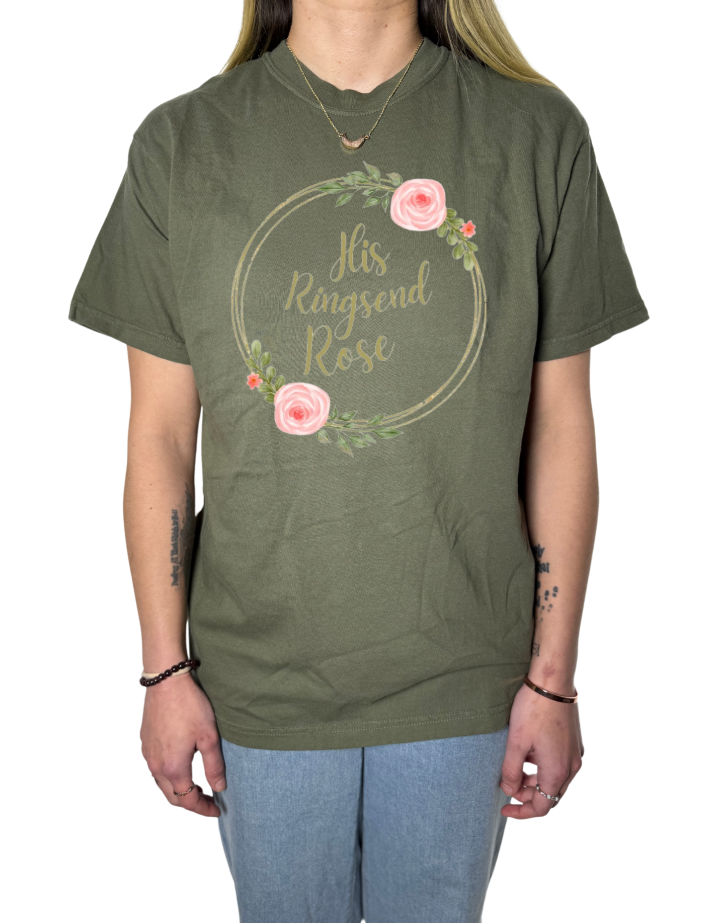 Officially Licensed L Ballew: His Ringsend Rose Comfort Colors Tee