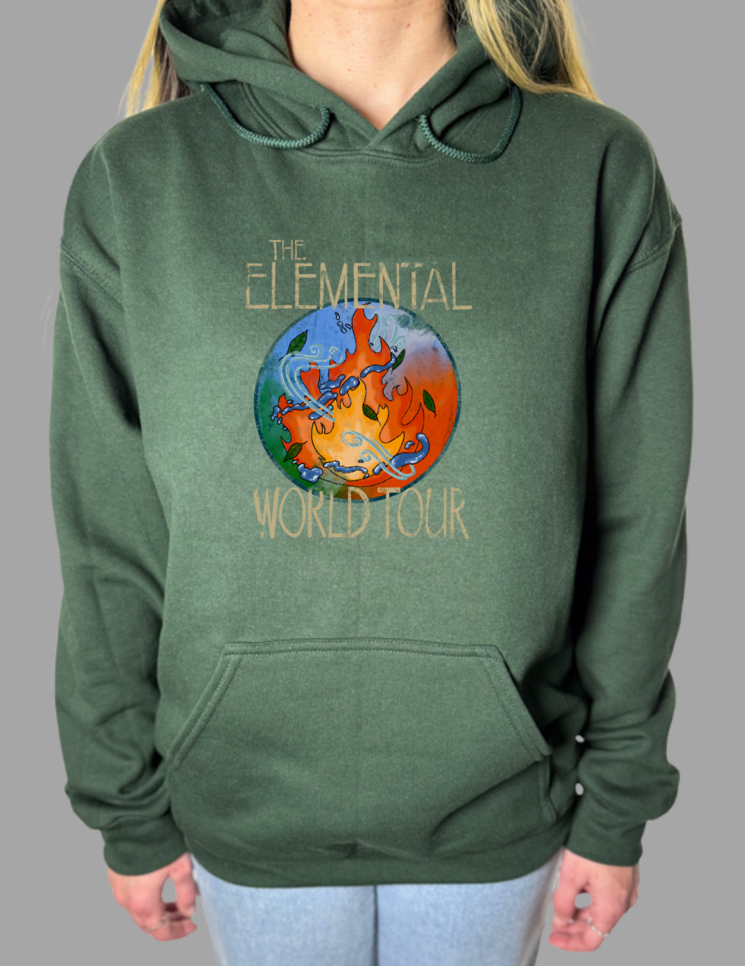 Brea Lamb Offically Licensed: The Elemental Band Tee Gildan DTF Tops