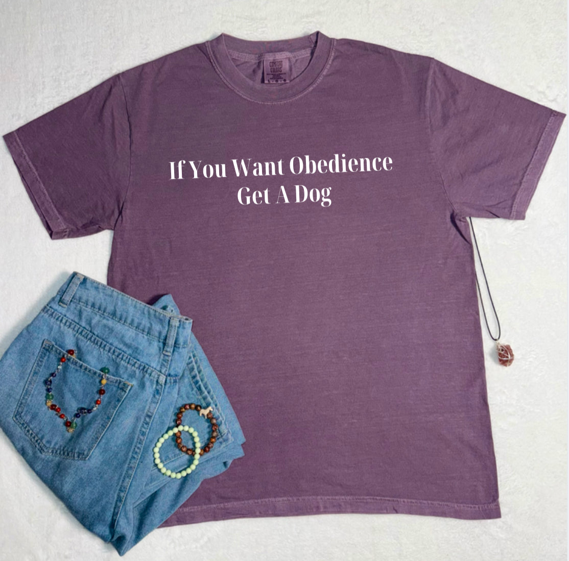 Obedience Comfort Colors Tee