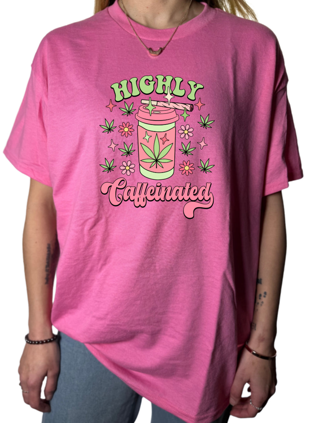 Caffeinated Gildan Tops