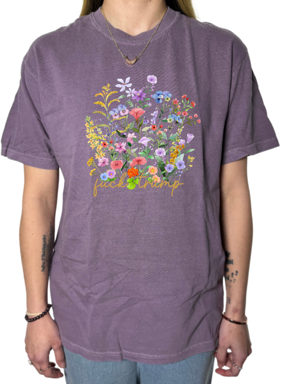 Subtle F Trump Comfort Colors Tee