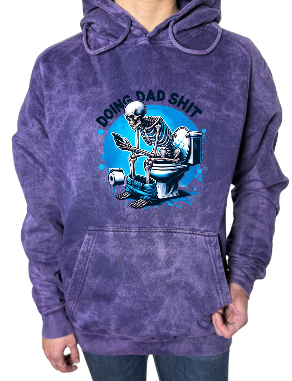 Doing Dad S*** Vintage Wash Hoodie