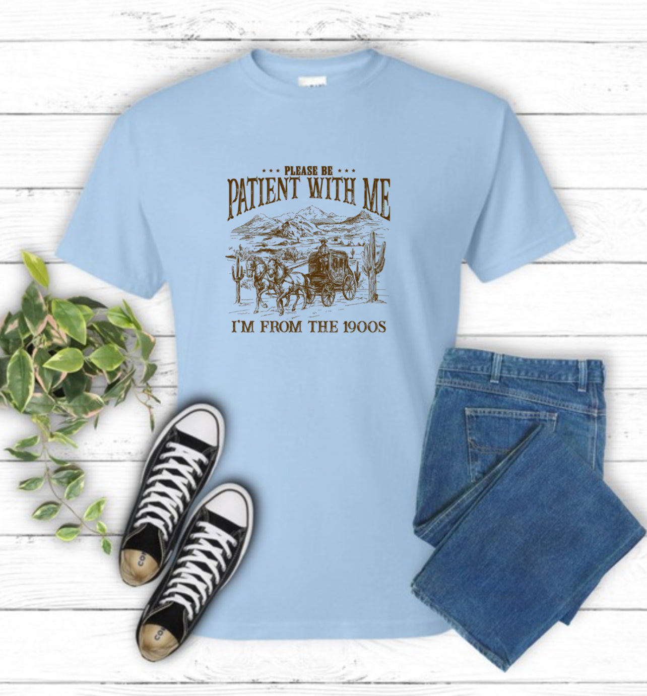 Please Be Patient With Me Sublimation Gildan Top