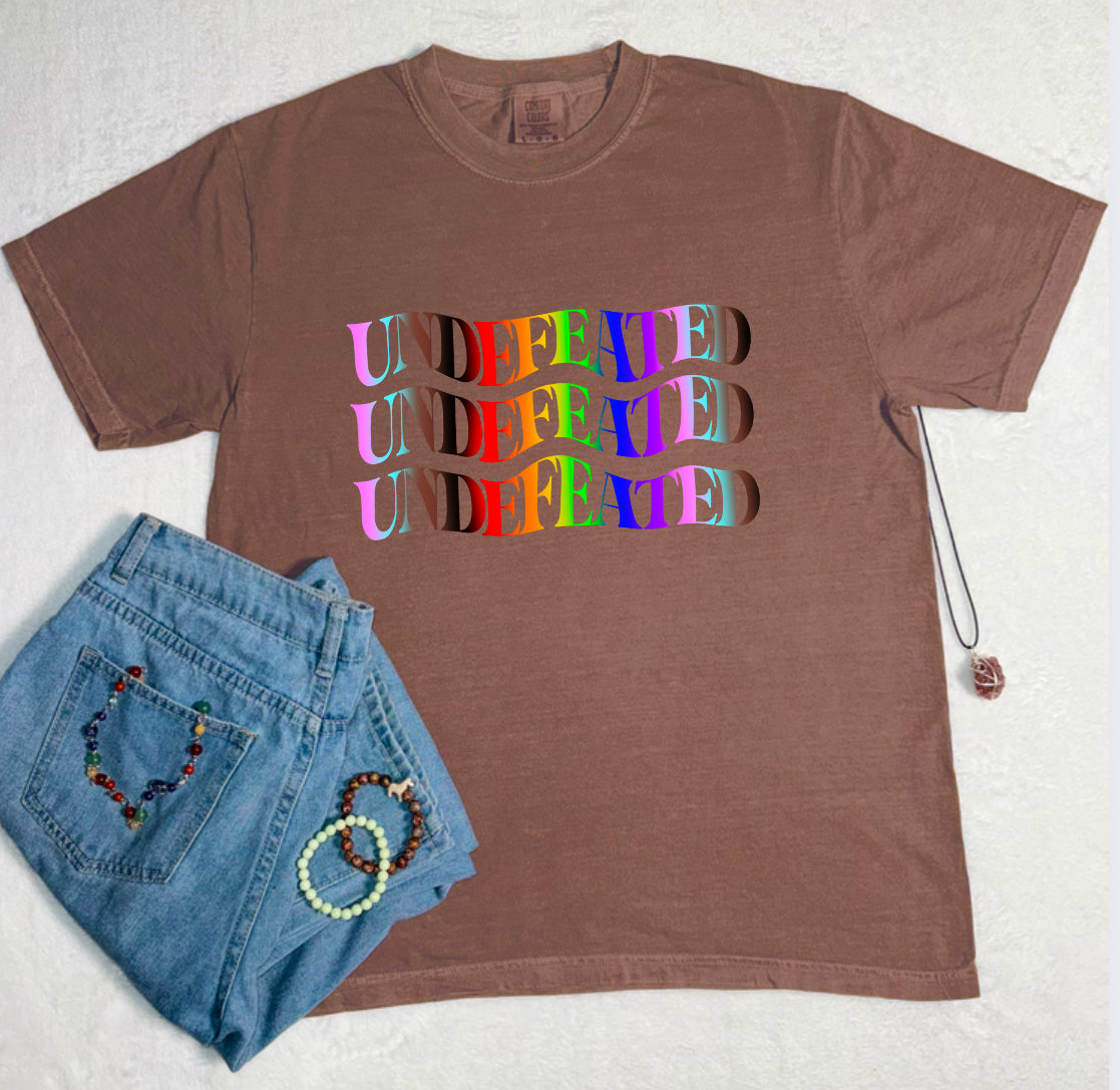 Undefeated Comfort Colors Tee
