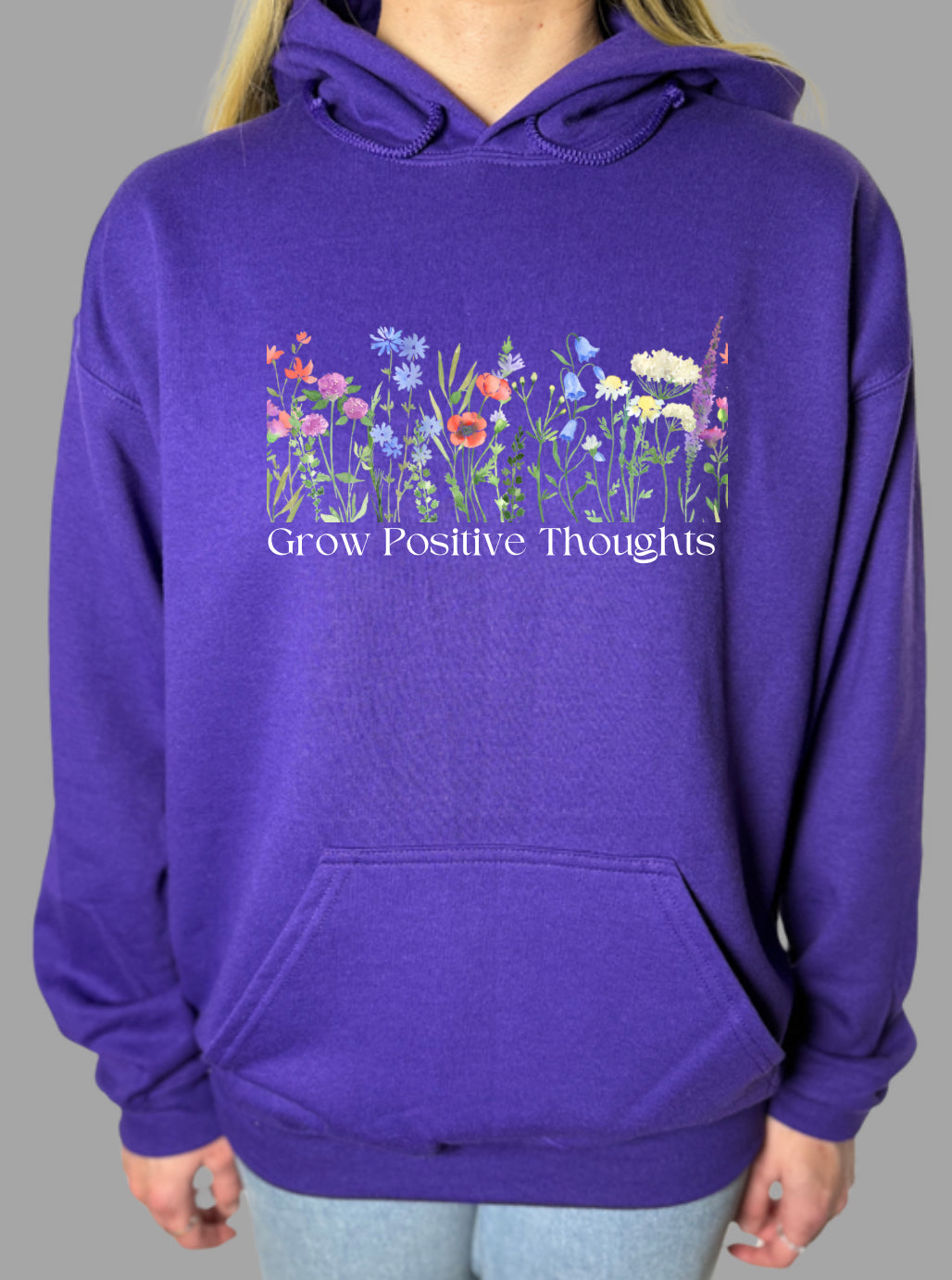 Grow Positive Thoughts Gildan Tops