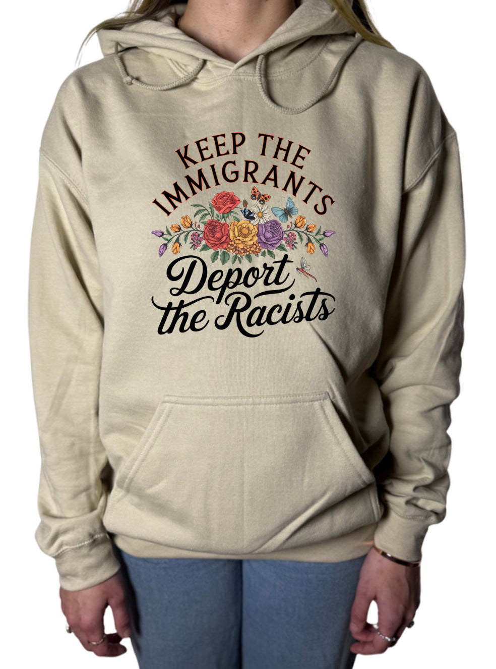 Deport The Racists Gildan Tops