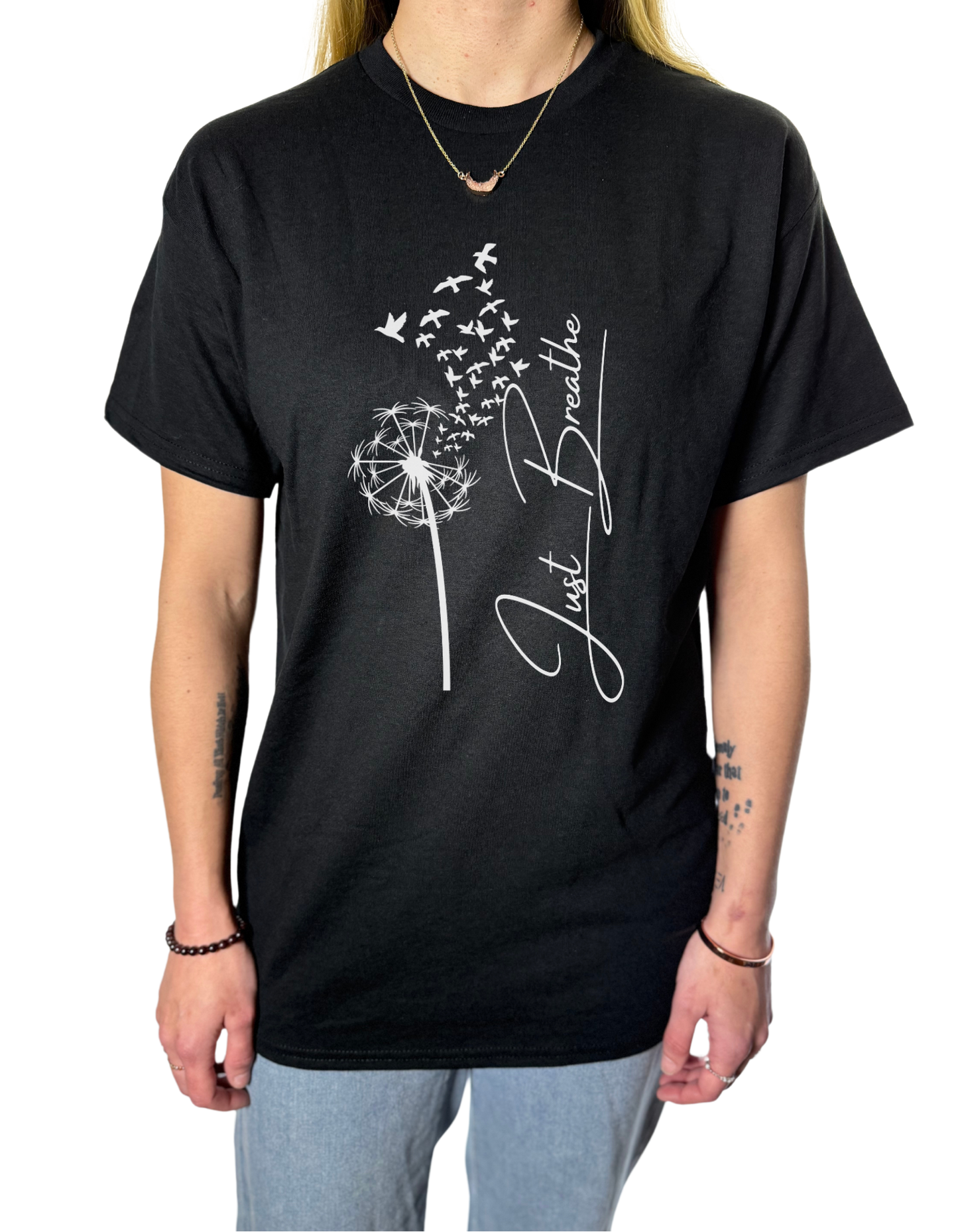 Just Breathe Gildan Tops