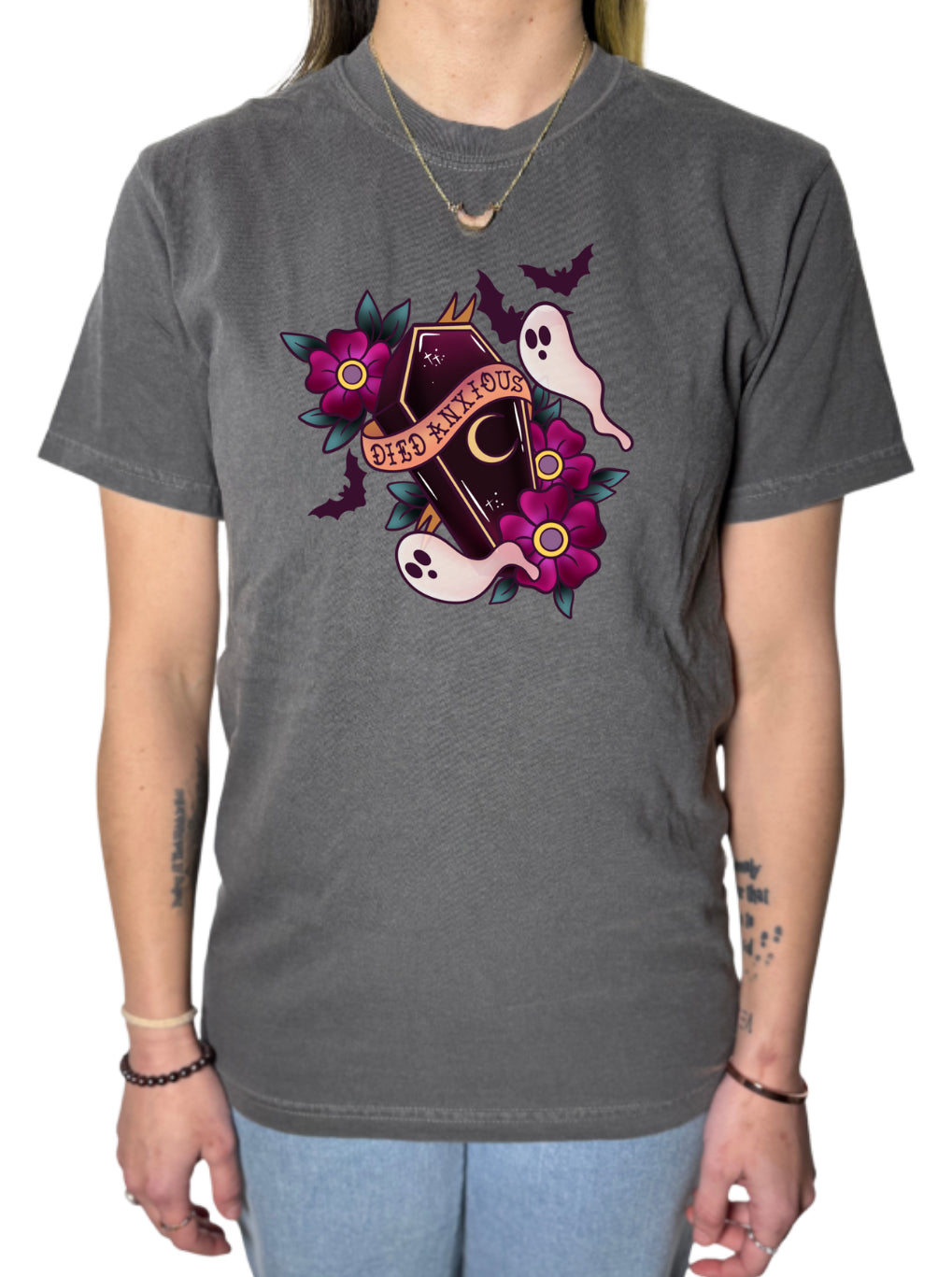 Died Anxious Comfort Colors Tee
