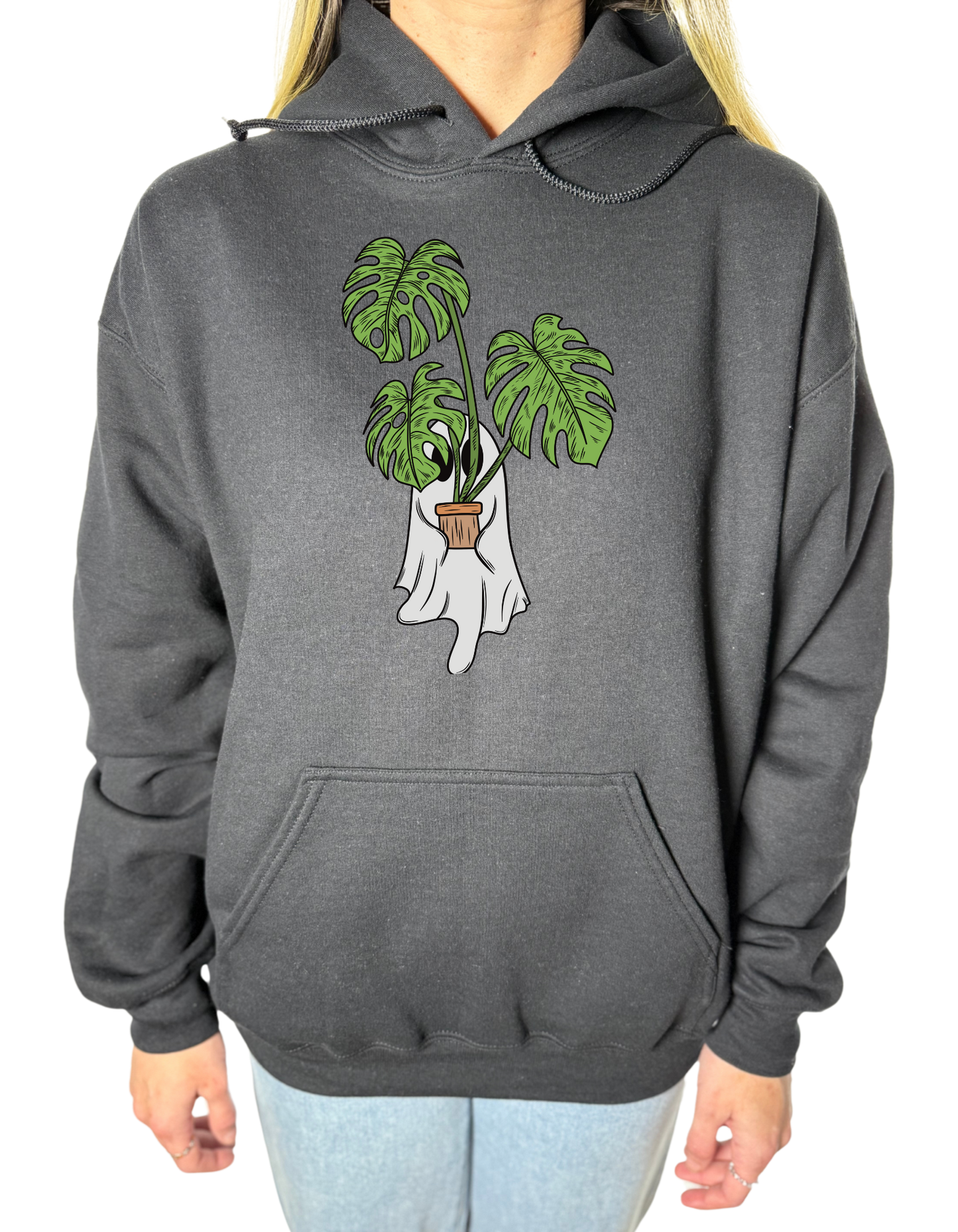 Monstera Ghostie Gildan Tops