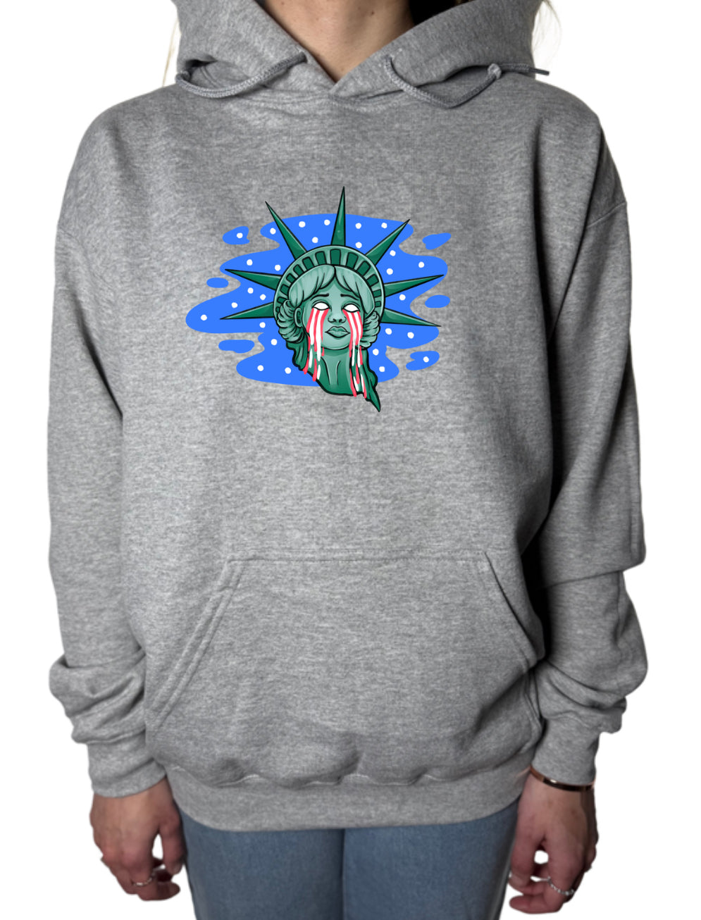Lady Liberty Sublimation Gildan Top