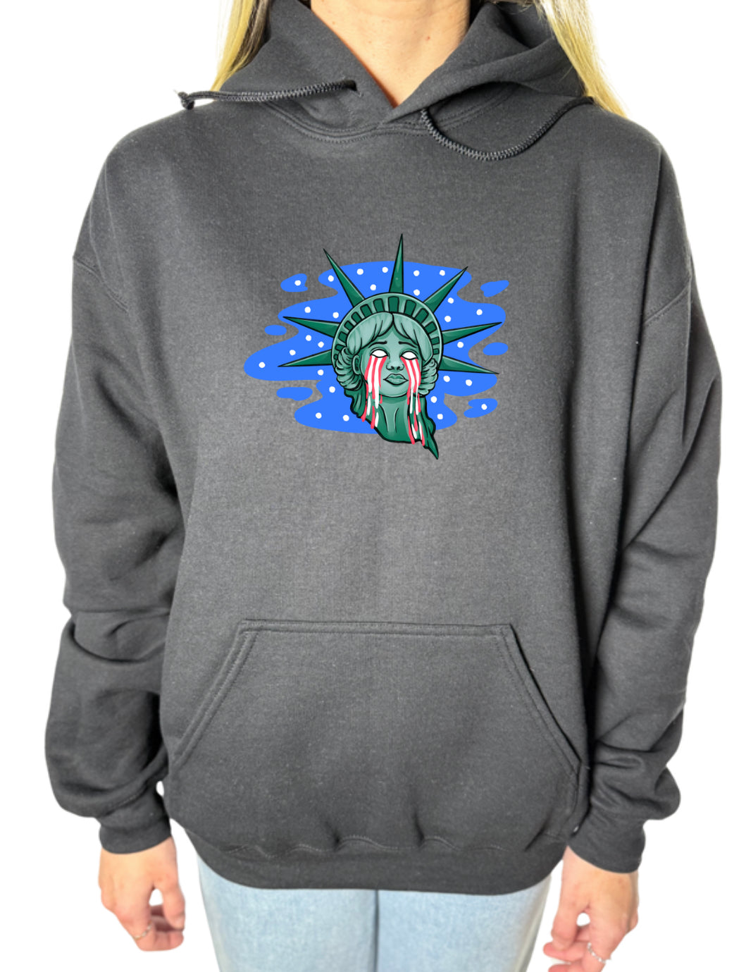 Lady Liberty Gildan Tops