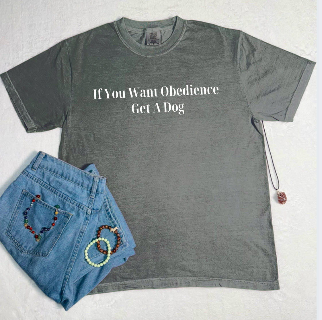 Obedience Comfort Colors Tee
