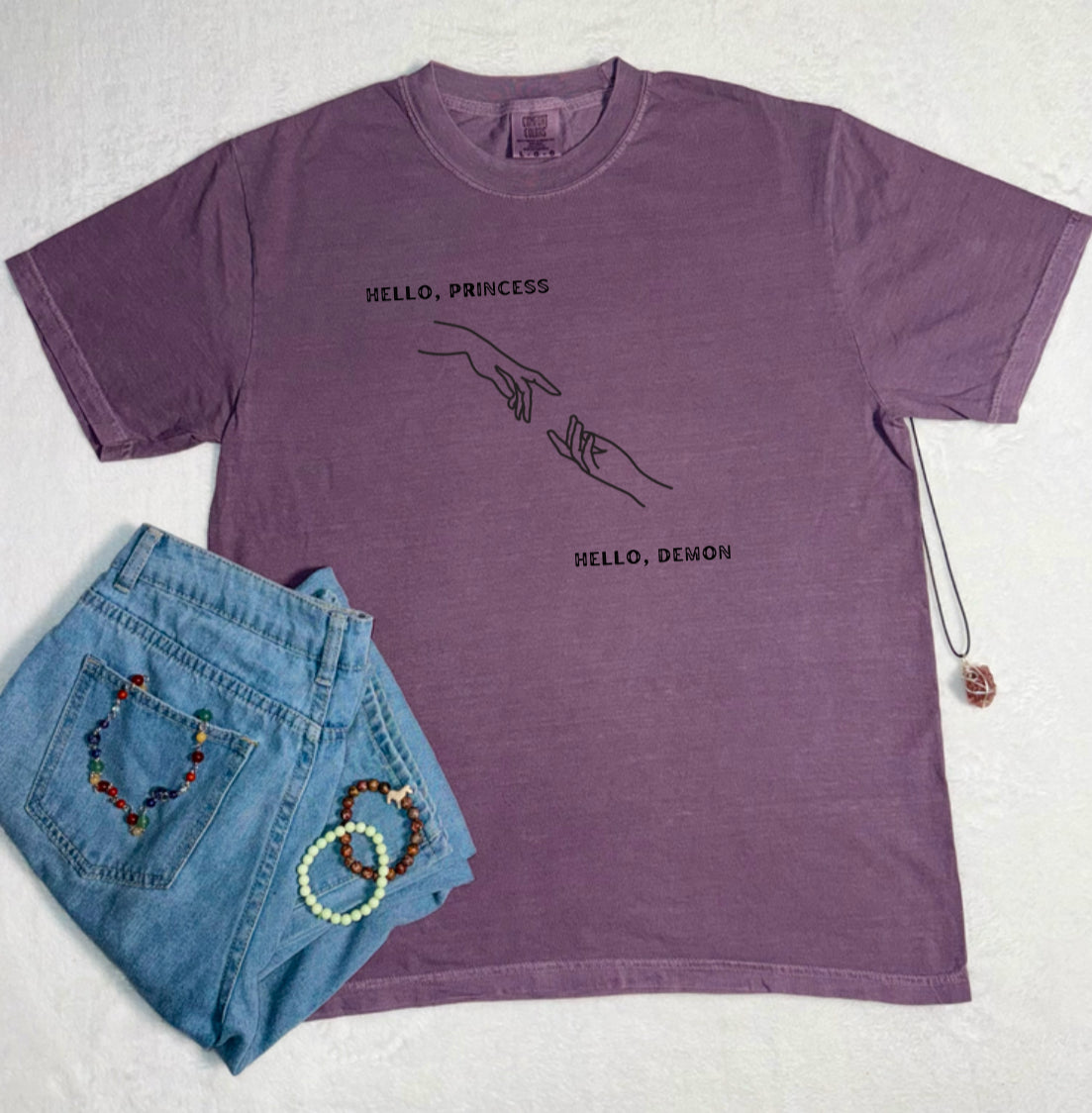 Officially Licensed Brea Lamb: Hello Comfort Colors Tee