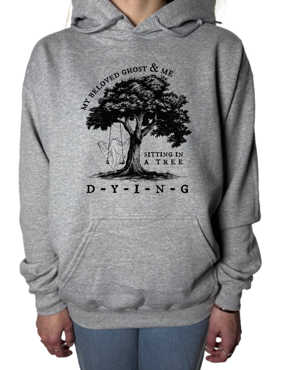 My Beloved Ghost And Me Gildan Tops