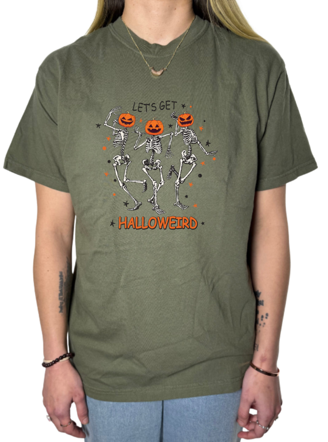 Halloweird Comfort Colors Tee