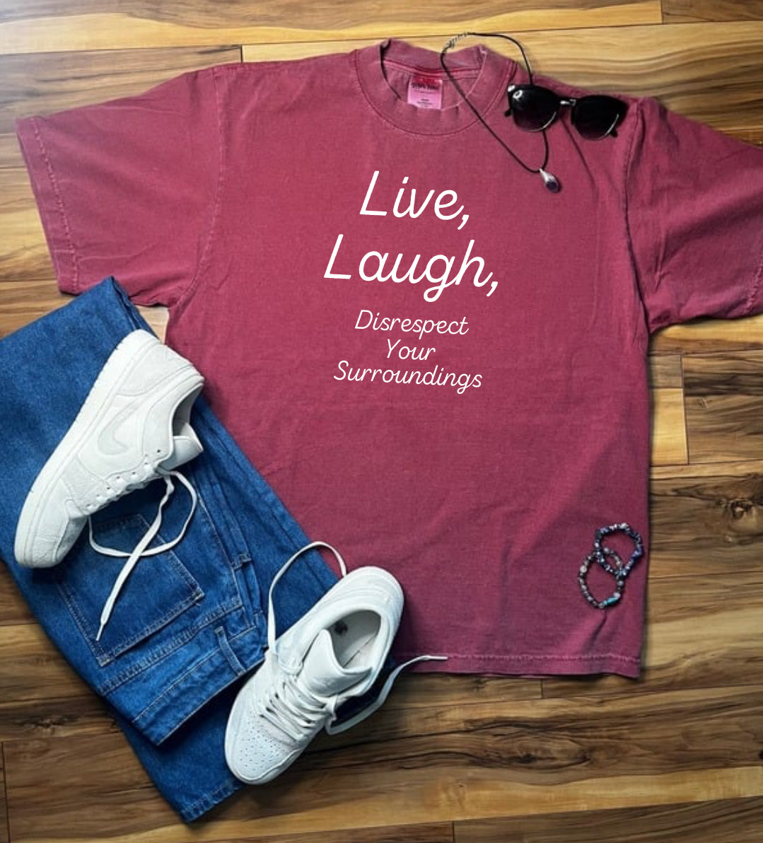 Disrespect Your Surroundings Shaka Wear Tee