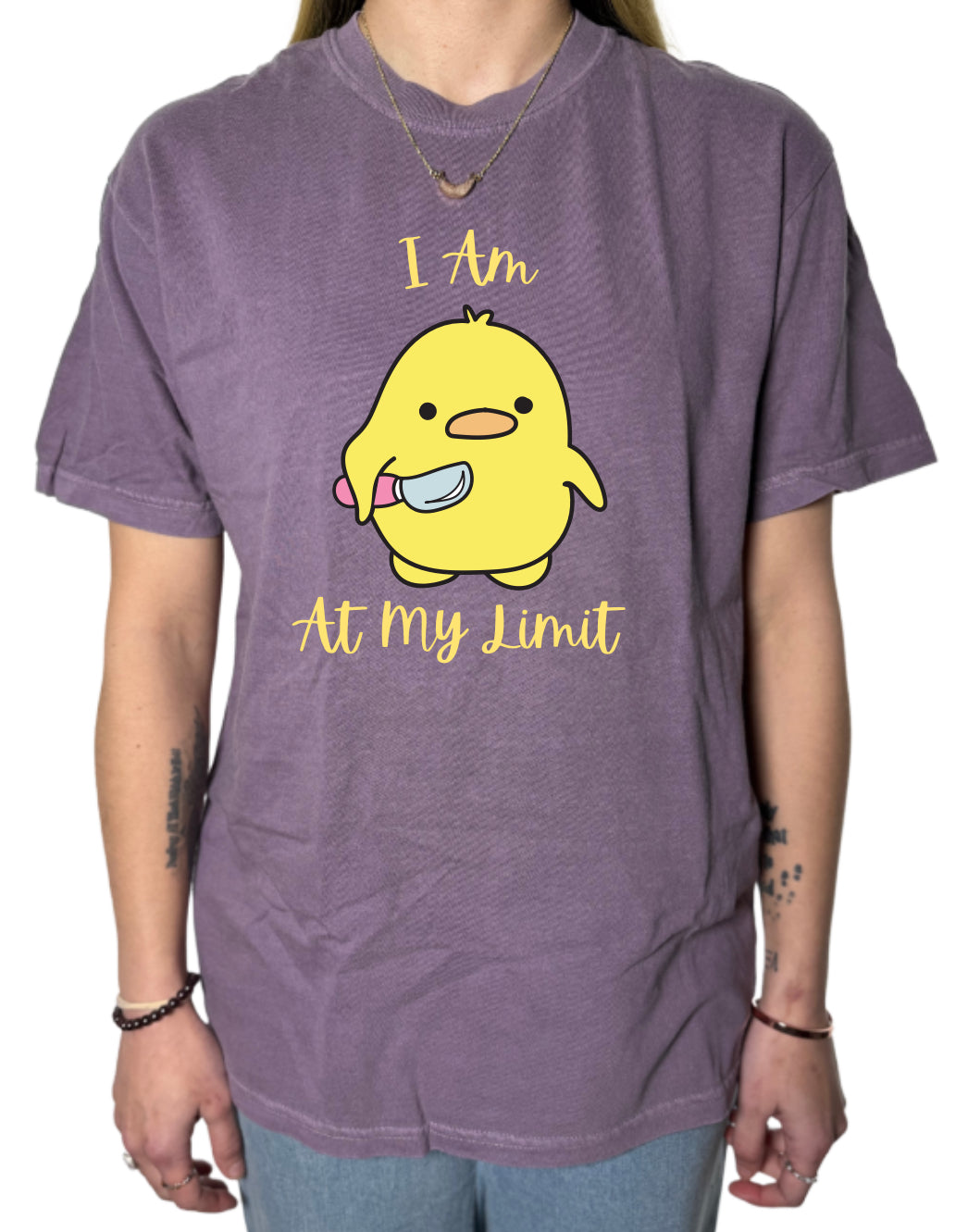 At My Limit Comfort Colors Tee