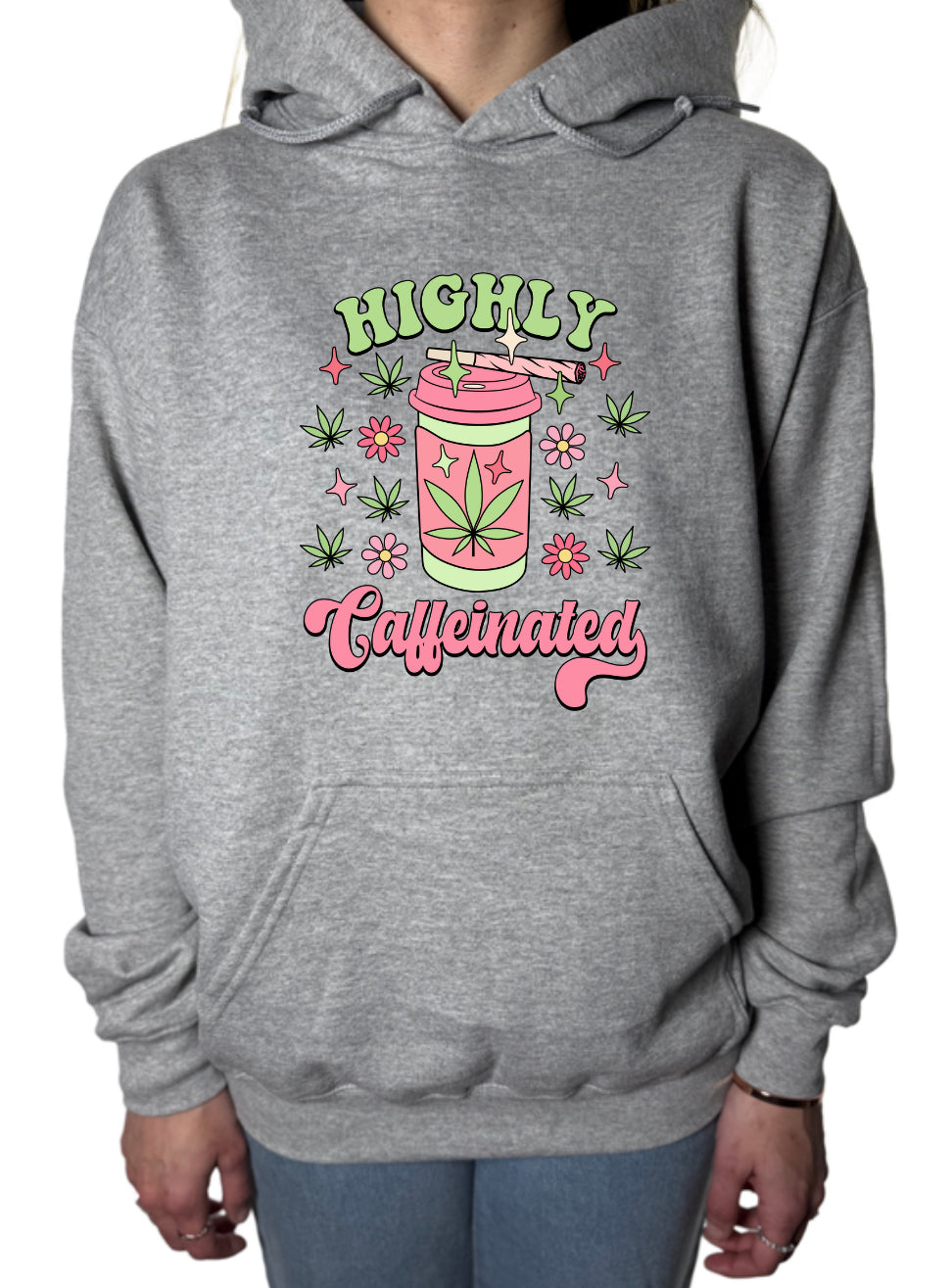 Caffeinated Sublimation Gildan Top