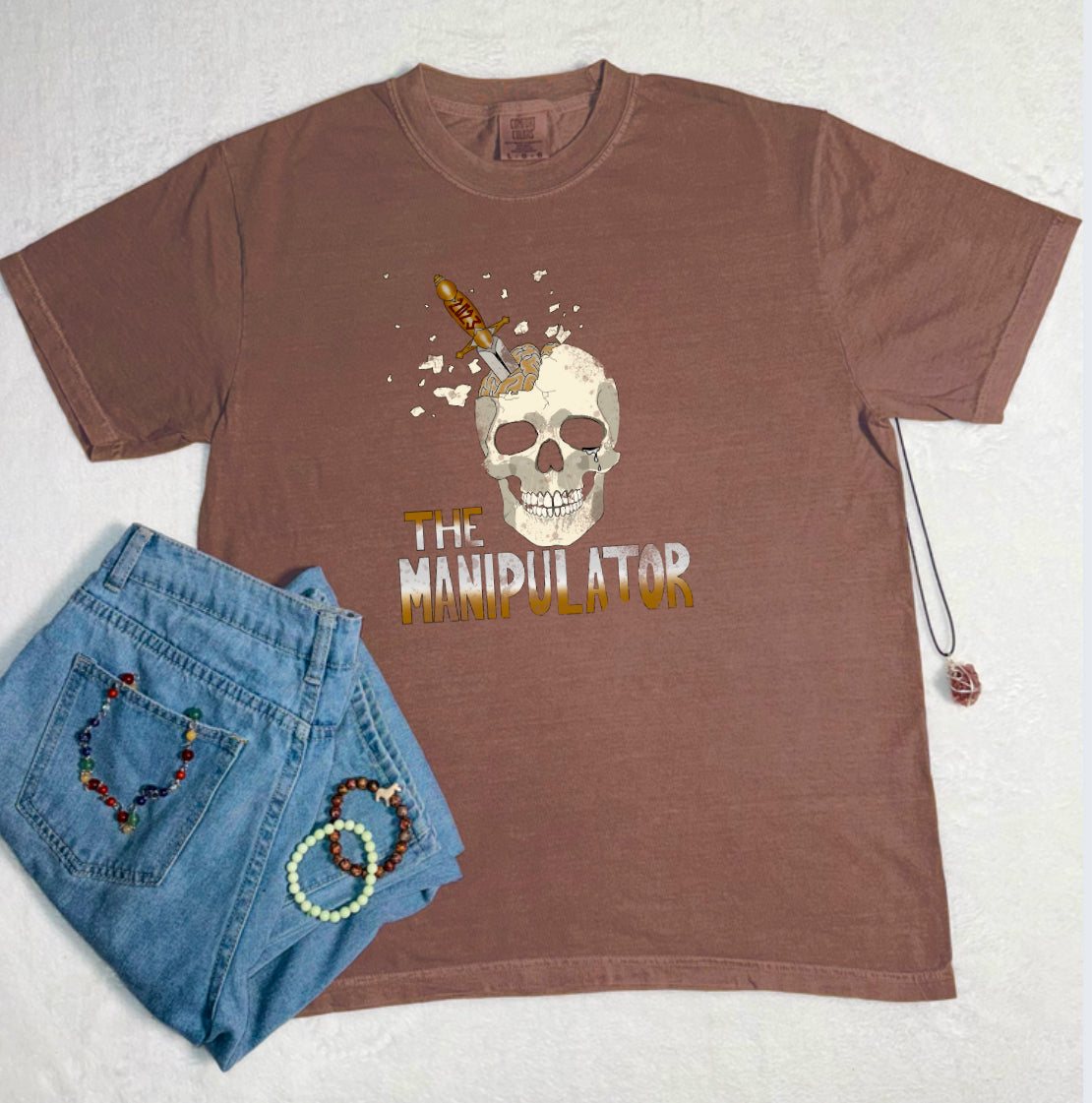 Officially Licensed Brea Lamb: The Manipulator World Tour Comfort Colors Band Tee