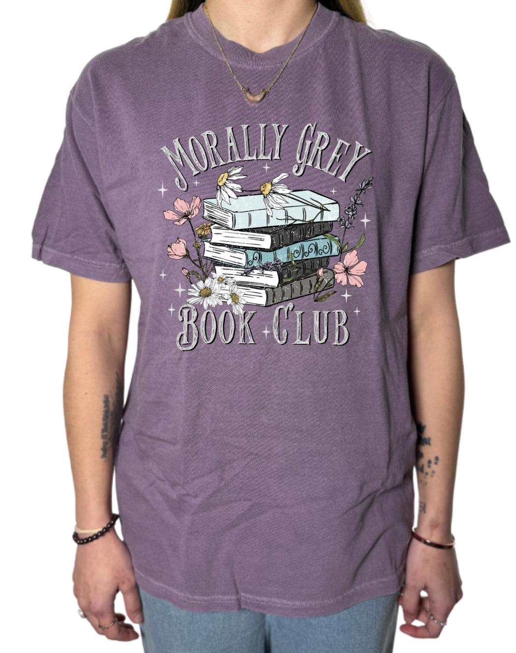 Morally Grey Comfort Colors Tee