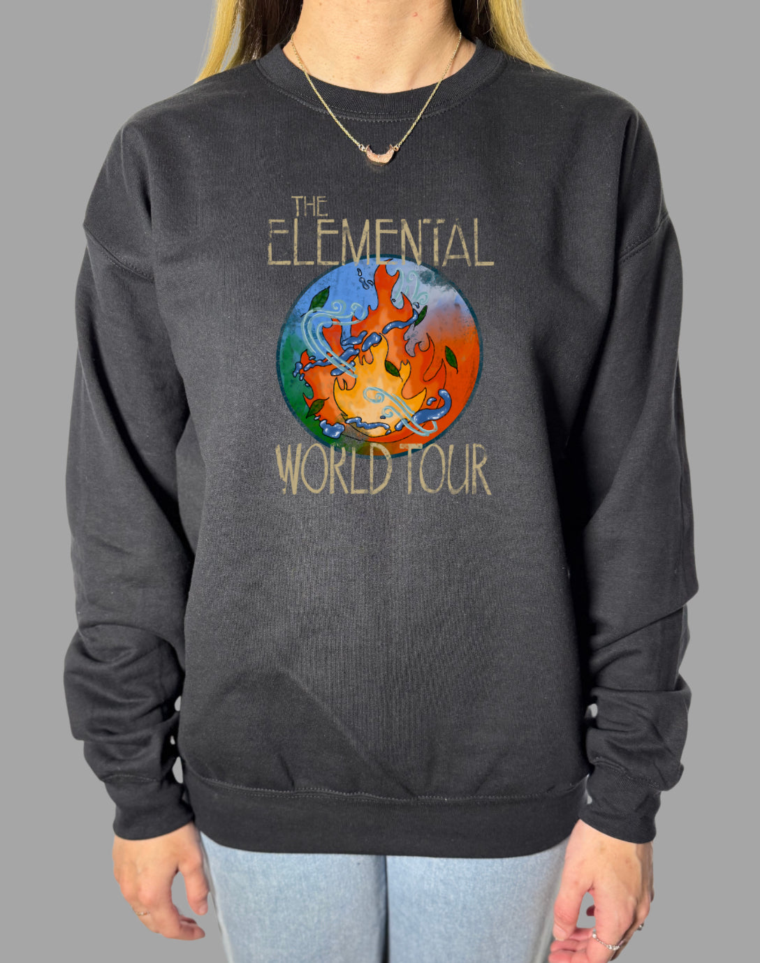 Brea Lamb Offically Licensed: The Elemental Band Tee Gildan DTF Tops