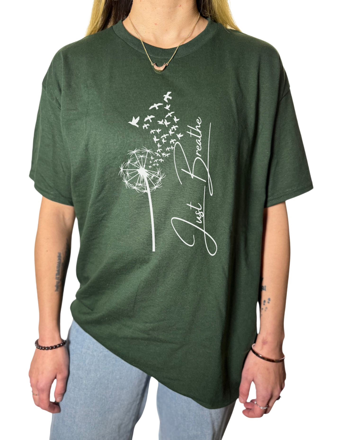 Just Breathe Gildan Tops
