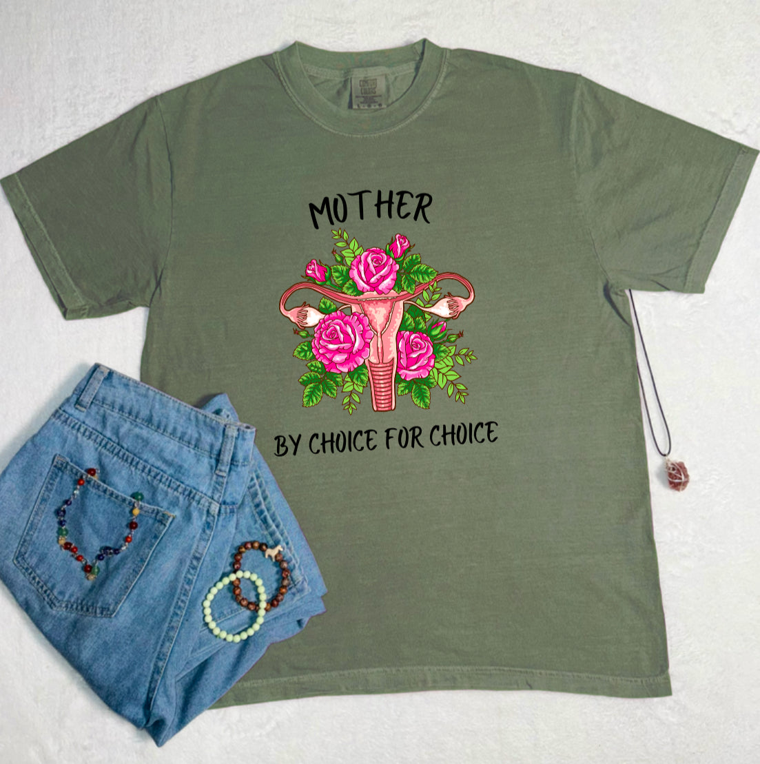 Mother By Choice Comfort Colors Tee