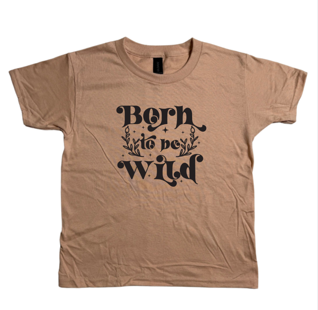 Born To Be Wild Youth Gildan Tee