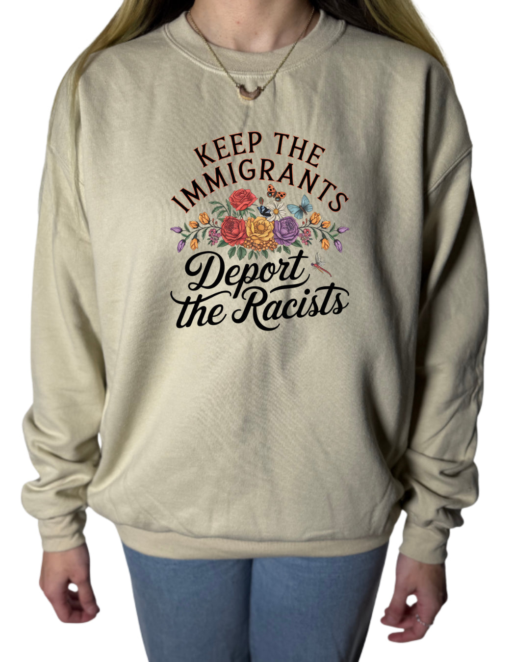 Deport The Racists Gildan Tops