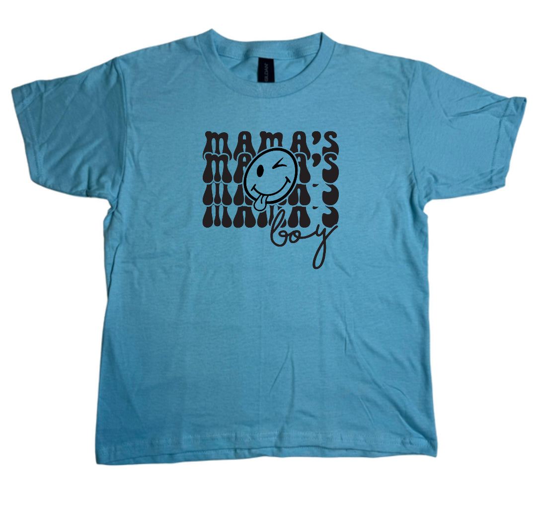 Mamas Boy Youth Gildan Tee