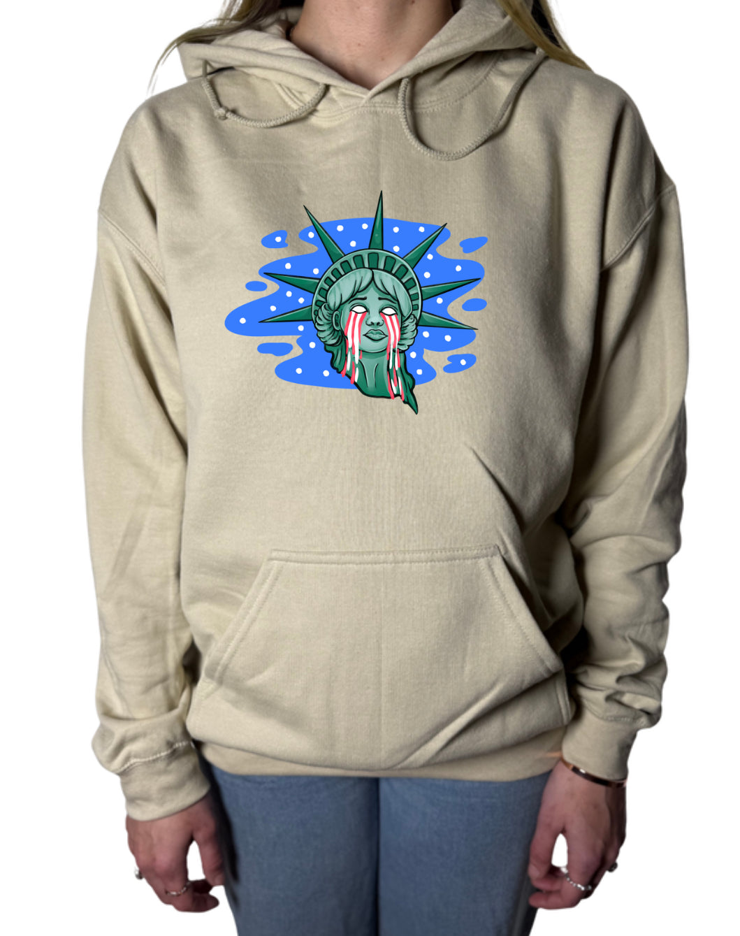 Lady Liberty Sublimation Gildan Top