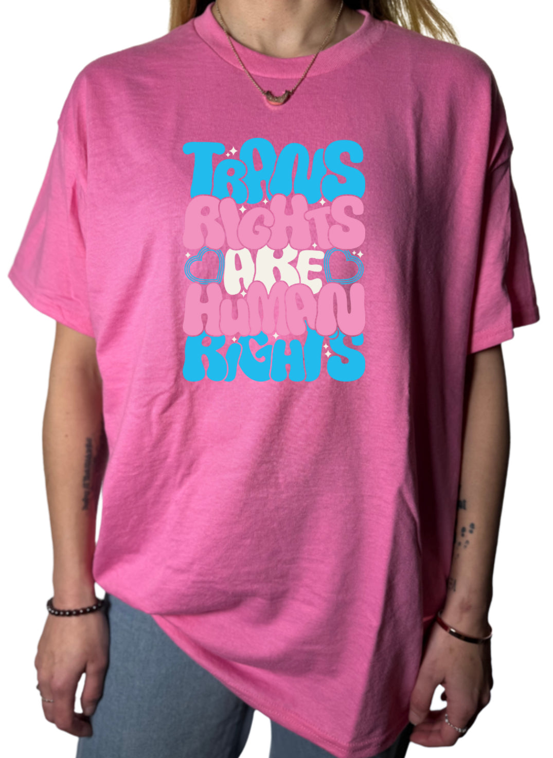 Trans Rights Gildan Tops