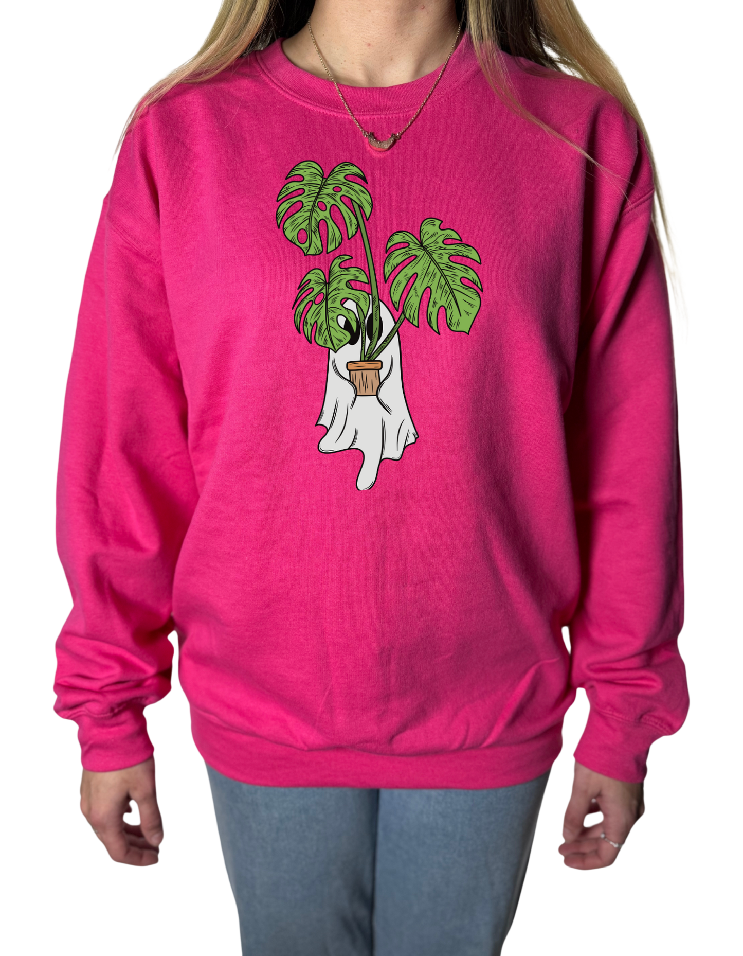 Monstera Ghostie Gildan Tops