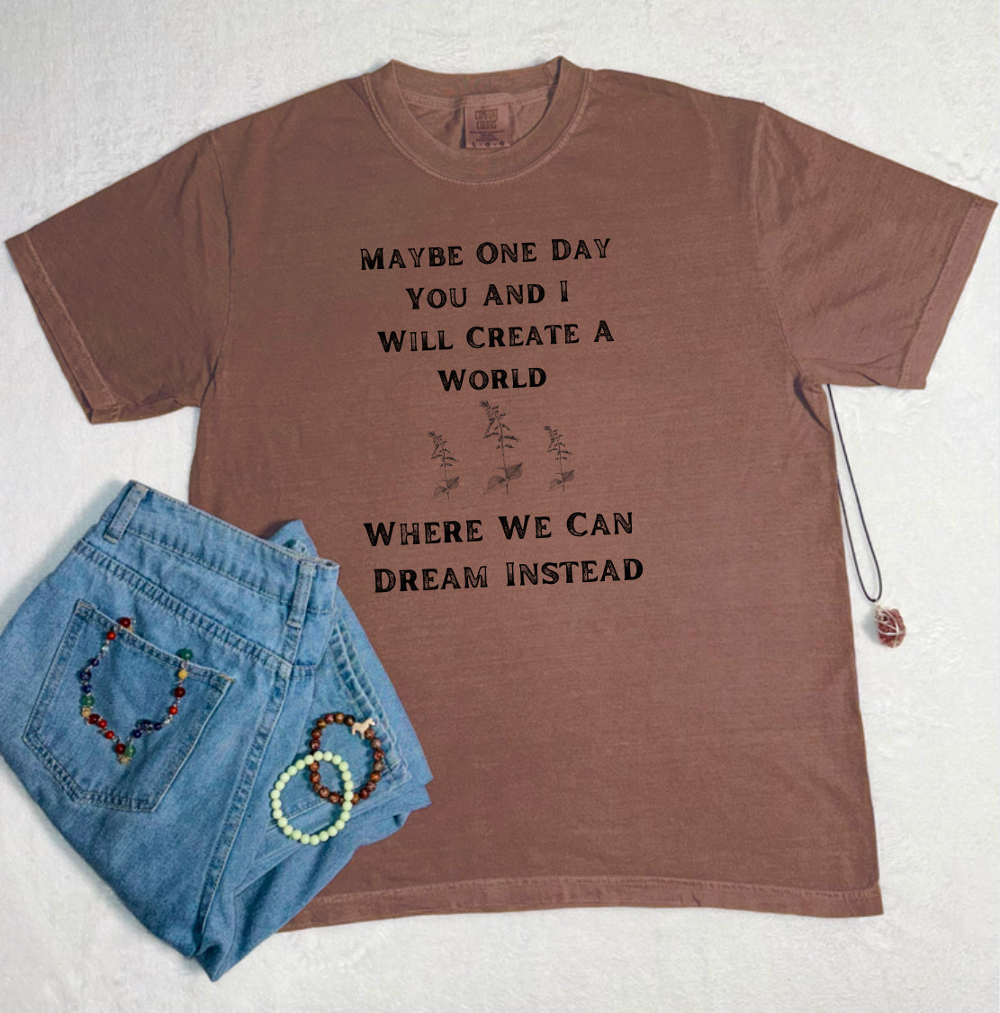 Officially Licensed Brea Lamb: Maybe One Day Comfort Colors Tee